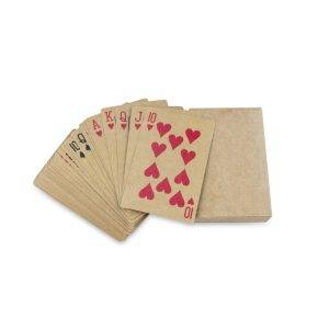 Cartes à jouer en papier recyclé | Harper neutre personnalisable