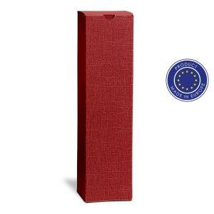 Carton de vin exclusif 1 el. Faye bordeaux personnalisable avec logo