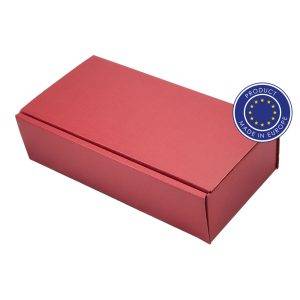 Carton de vin exclusif 2 el. Reid bordeaux personnalisable avec logo