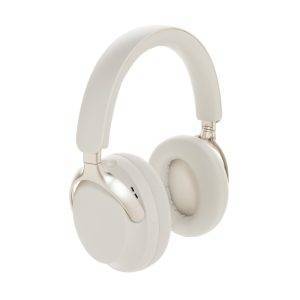 Casque ANC en plastique recyclé RCS Soundpro blanc personnalisable