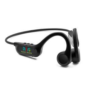 Casque sans fil à conduction osseuse | Jasmine noir personnalisable