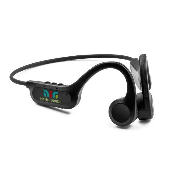 Casque sans fil à conduction osseuse | Jasmine noir personnalisable