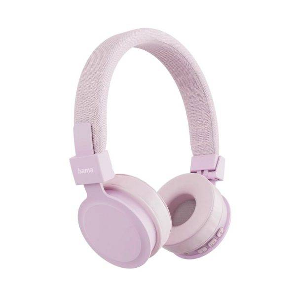 Casque sans fil Hama Freedom Lit III rose personnalisable avec logo