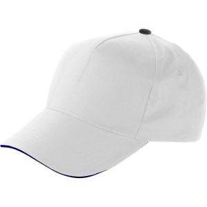 Casquette blanc personnalisable avec logo – réf. V7021-02