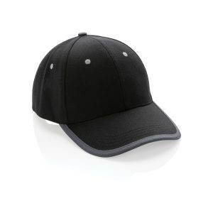 Casquette contraste 6 panneaux coton recyclé Impact personnalisable