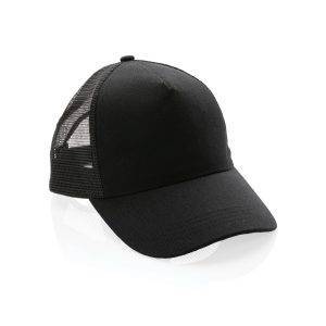 Casquette filet 5 panneaux coton recyclé Impact AWARE™ personnalisable