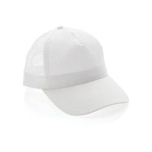 Casquette filet 5 panneaux coton recyclé Impact AWARE™ personnalisable – réf. P453.353