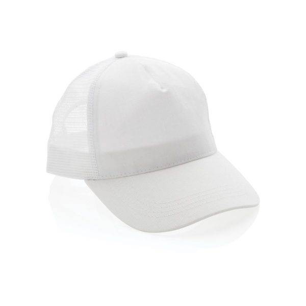 Casquette filet 5 panneaux coton recyclé Impact AWARE™ personnalisable – réf. P453.353