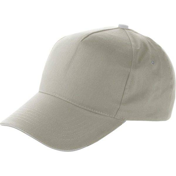 Casquette gris personnalisable avec logo – réf. V7021-19