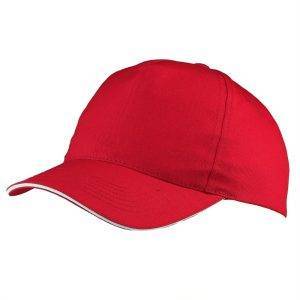 Casquette | Joe rouge personnalisable avec logo