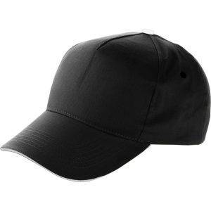 Casquette noir personnalisable avec logo – réf. V7021-03