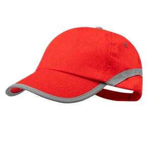 Casquette rouge personnalisable avec logo