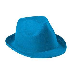 Chapeau bleu clair personnalisable avec logo