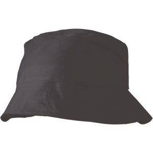 Chapeau de soleil noir personnalisable avec logo