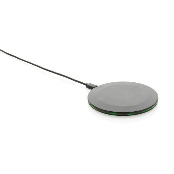 Chargeur rapide sans fil 15W en plastique recyclé RCS personnalisable