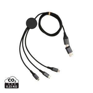 Charging cable made with RCS (Recycled Claim personnalisable – réf. P302.682