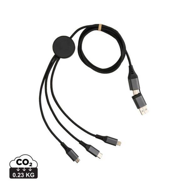 Charging cable made with RCS (Recycled Claim personnalisable – réf. P302.682