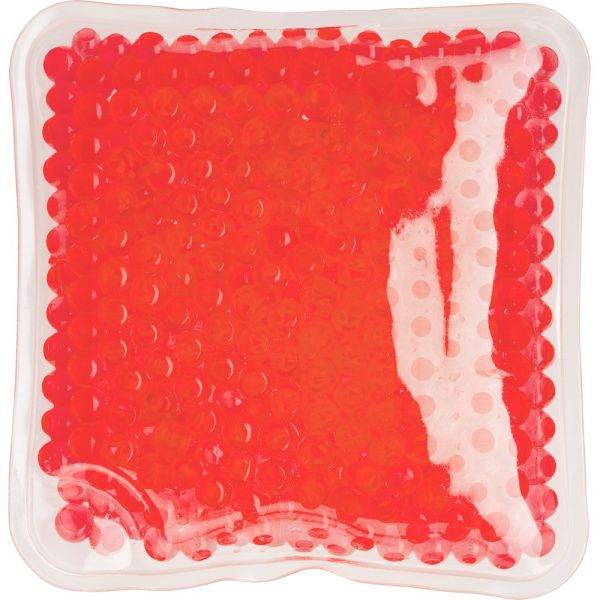 Chauffe-main rouge personnalisable avec logo