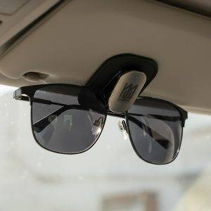 Clip lunettes Exclusive Collection Nalo noir personnalisable avec logo