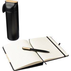 Coffret cadeau noir personnalisable avec logo