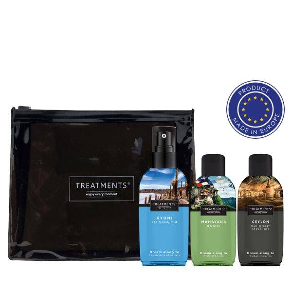 Coffret de cosmétiques de voyage TREATMENTS personnalisable