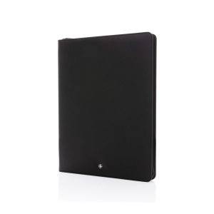 Conférencier A4 Swiss Peak Heritage en rPU RCS noir personnalisable