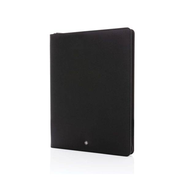 Conférencier A4 Swiss Peak Heritage en rPU RCS noir personnalisable