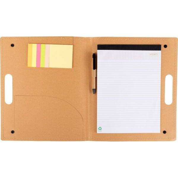 Conférencier, carnet de notes, stylo et notes personnalisable