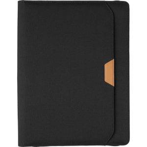 Conférencier env. A4 RÉPET noir personnalisable avec logo – réf. VA159-03