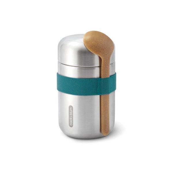 Conteneur à aliments 400ml Black+Blum vert personnalisable avec logo