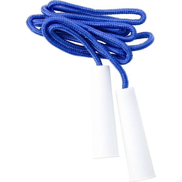 Corde à sauter bleu personnalisable avec logo