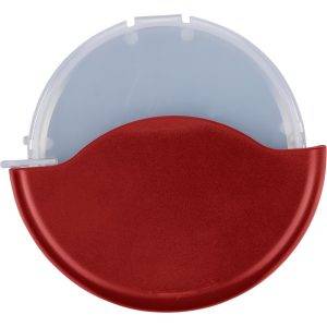 Couteau à pizza rouge personnalisable avec logo