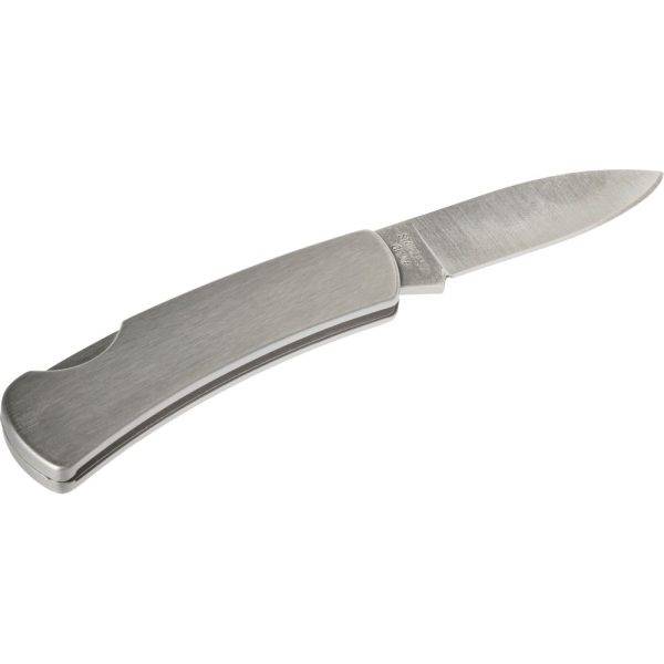 Couteau de poche argent personnalisable avec logo