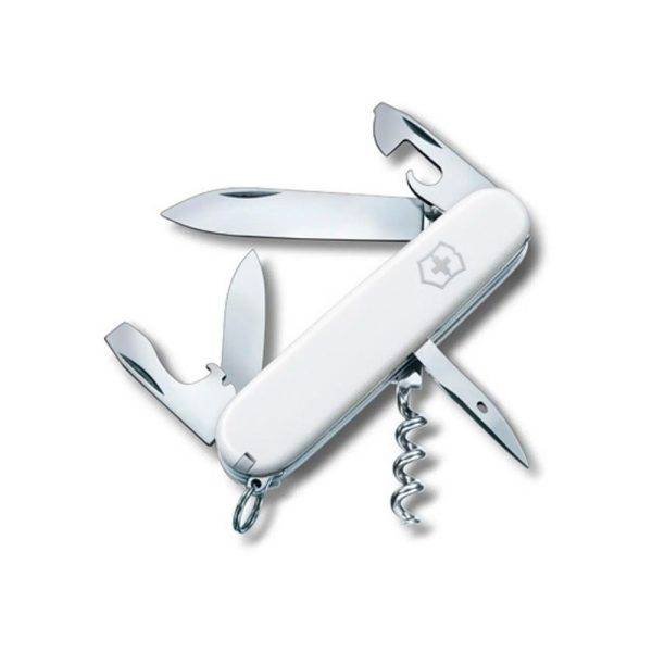 Couteau de poche Victoinox 12 fonctions Spartan blanc personnalisable