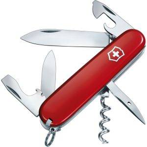 Couteau de poche Victoinox 12 fonctions Spartan rouge personnalisable