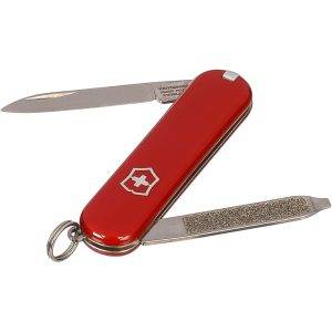 Couteau multifonction Victorinox Escort Red rouge personnalisable