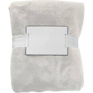 Couverture beige personnalisable avec logo