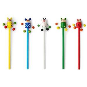 Crayon "animaux" neutre personnalisable avec logo