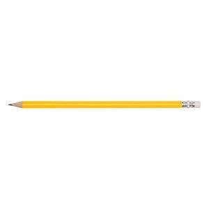 Crayon Cody jaune personnalisable avec logo