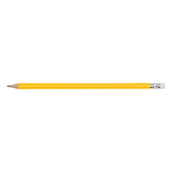 Crayon Cody jaune personnalisable avec logo