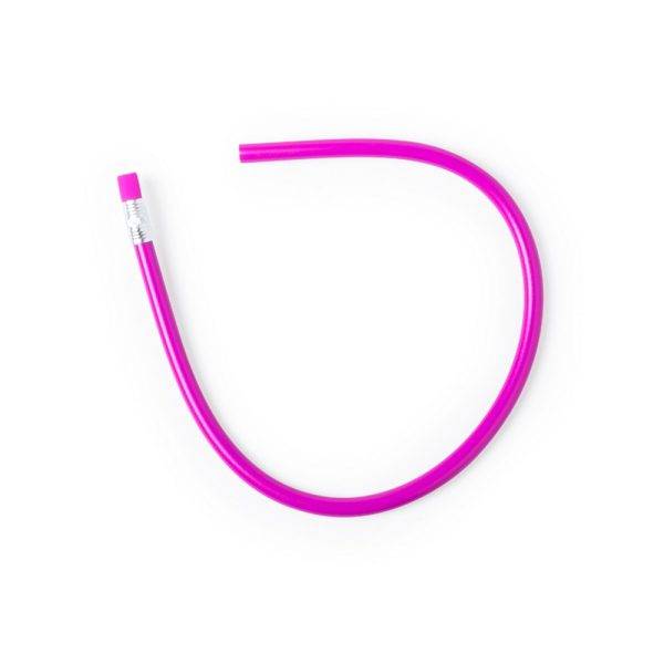 Crayon flexible fuchsia personnalisable avec logo