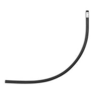 Crayon flexible Like noir personnalisable avec logo