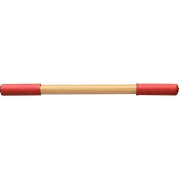 Crayon "Infinity", stylo bille rouge personnalisable avec logo