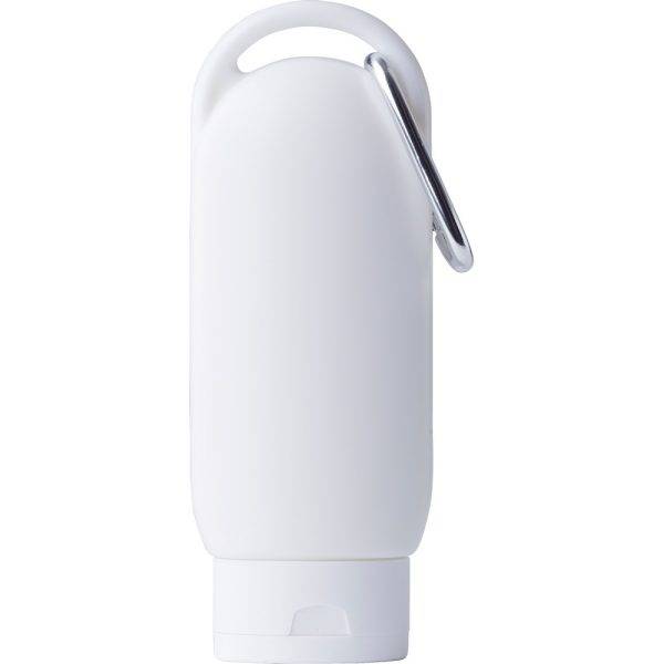 Crème solaire SPF 30 blanc personnalisable avec logo