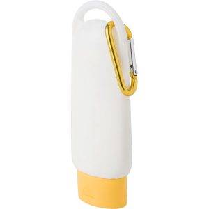 Crème solaire SPF 30 jaune personnalisable avec logo – réf. V7812-08