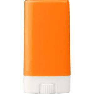 Crème solaire SPF 30 orange personnalisable avec logo – réf. V7813-07