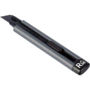 Cutter avec mécanisme de sécurité gris personnalisable avec logo