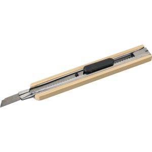 Cutter en bambou brun personnalisable avec logo