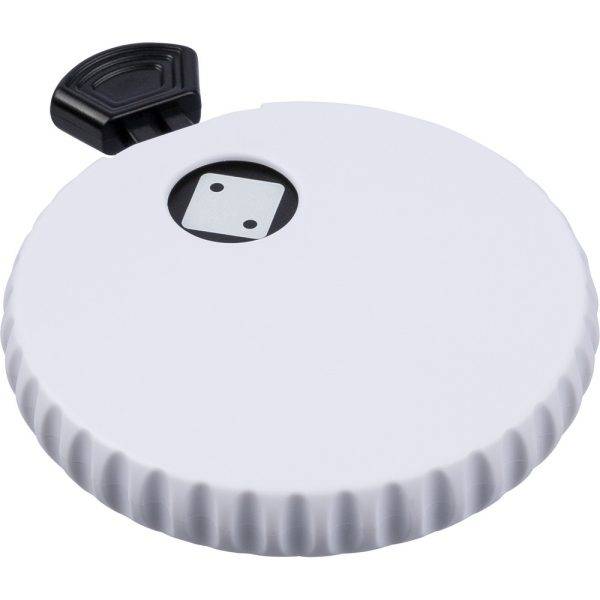 Décapsuleur noir-blanc personnalisable avec logo