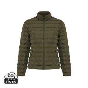 Doudoune femme en polyester recyclé IQONIQ Maiko khaki personnalisable – réf. T4703.020.M
